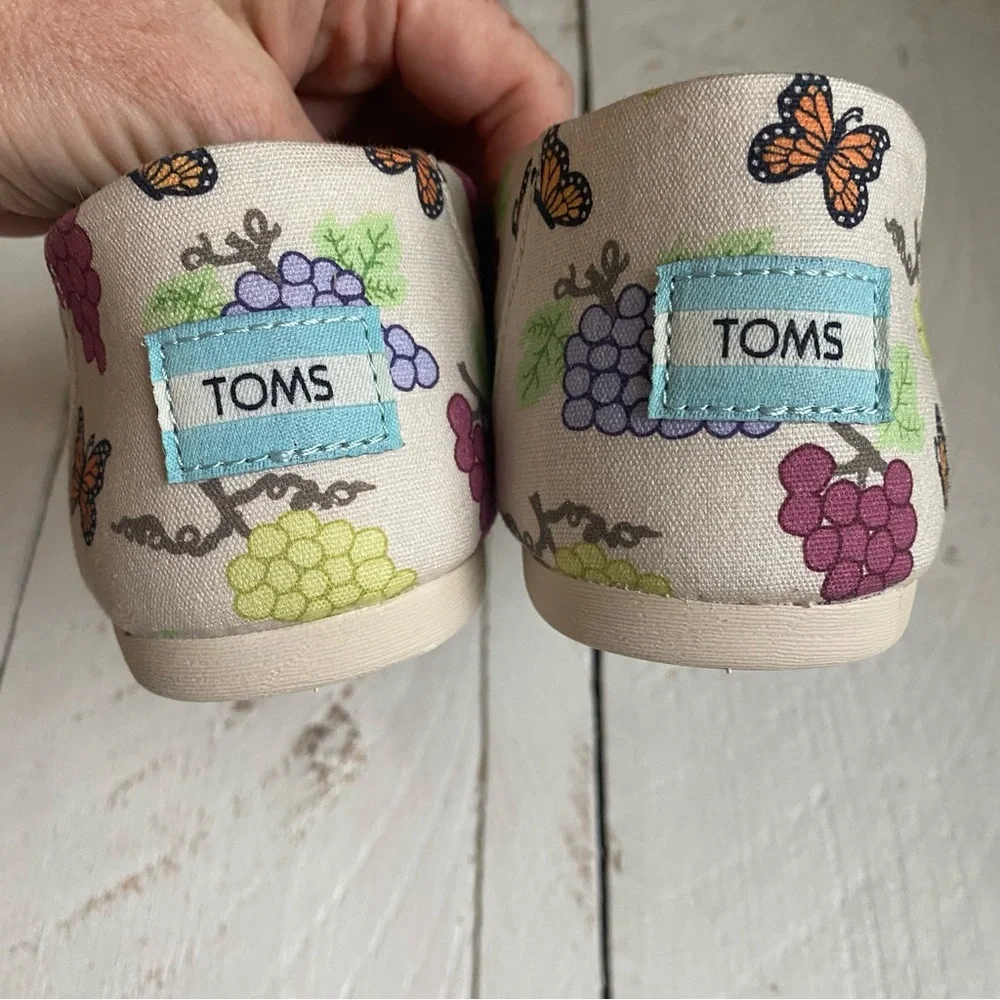 Toms Butterfly Grapevine Alpargata Shoes